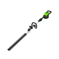 Aparador de Cerca Viva a Bateria Greenworks 82PH30F 82V (s/ bateria e carregador)