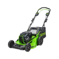Cortador de Grama a Bateria Greenworks 82LM21S 82V (s/ bateria e carregador)