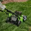 Cortador de Grama a Bateria Greenworks 82LM21S 82V (s/ bateria e carregador)