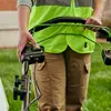 Cortador de Grama a Bateria Greenworks 82LM21S 82V (s/ bateria e carregador)