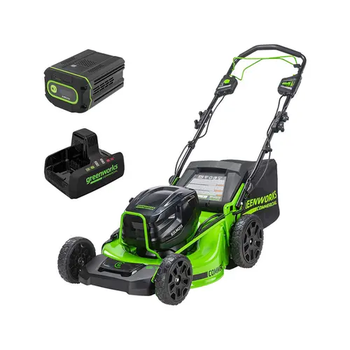 Cortador de Grama a Bateria Greenworks 82LM21S-K 82V